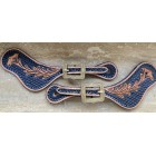 SN Tack Spoorriem Ladies SP006 Bronze SN Tack Spoorriem Ladies SP006 Bronze